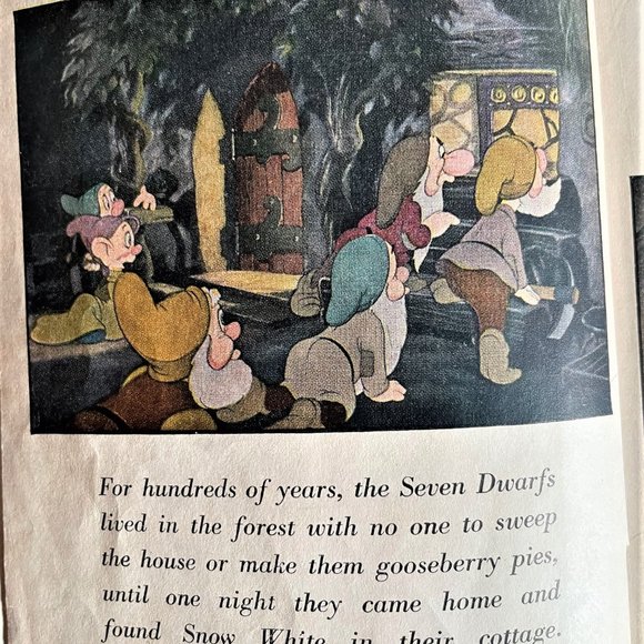 1938 Disney's Snow White & the 7 Dwarfs - Picture 5 of 6
